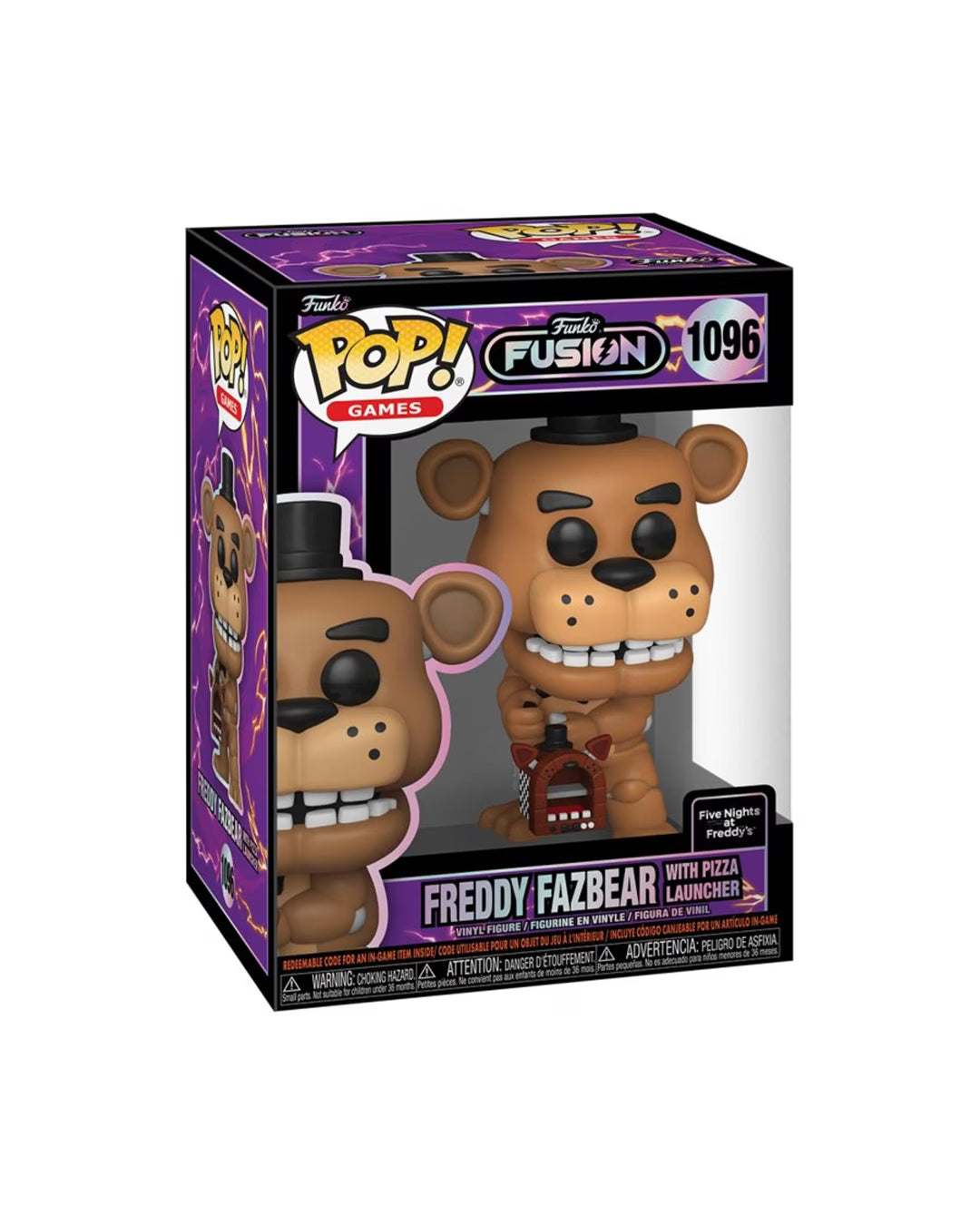 Funko Fusion Freddy Fazbear with Pizza Launcher Funko POP! Vinyl