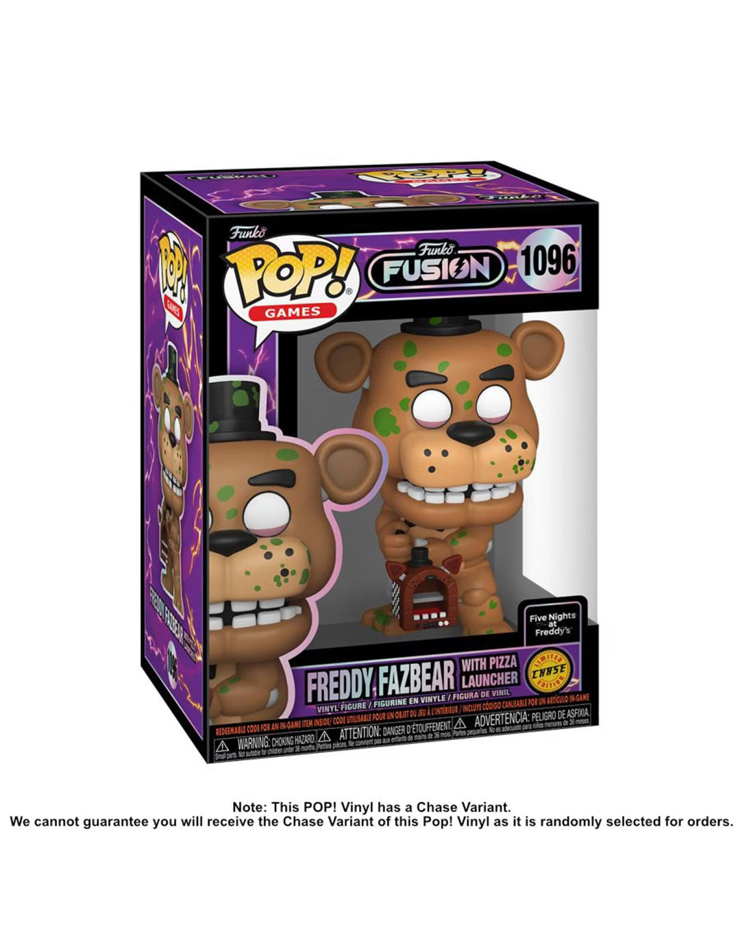 Funko Fusion Freddy Fazbear with Pizza Launcher Funko POP! Vinyl
