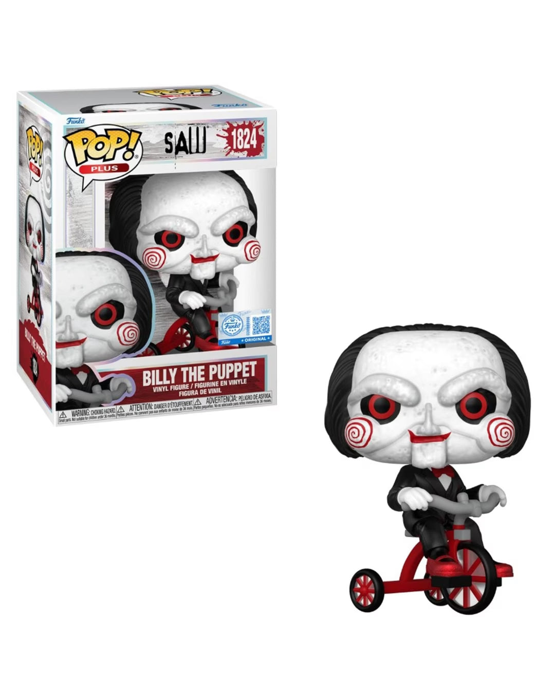 Saw 10th Anniversary Billy the Puppet on Tricycle Funko POP! Vinyl
