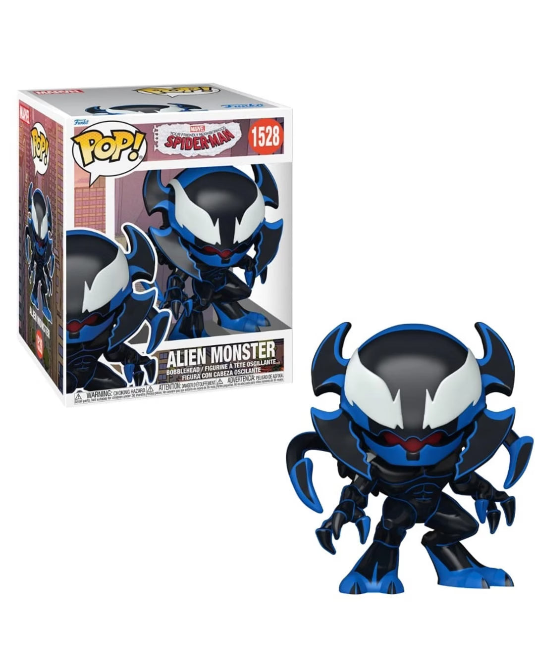 Friendly Neighbourhood Spider-Man Alien Monster 6 Inch Funko POP! Vinyl