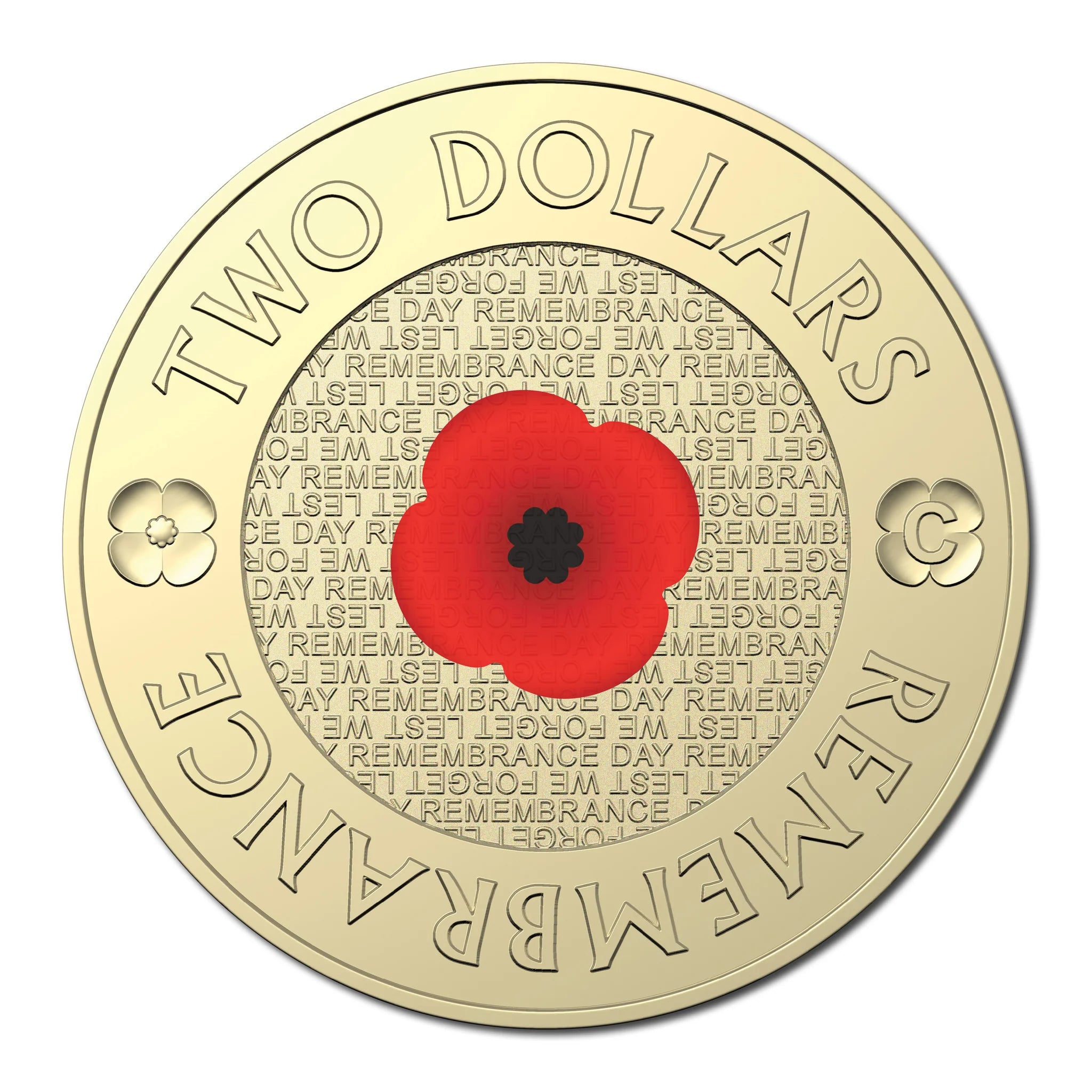 $2 2022 Remembrance Day 'C' Mintmark UNC