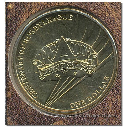 2008 $1 Centenary of Rugby Coin & Stamp Prestige Booklet
