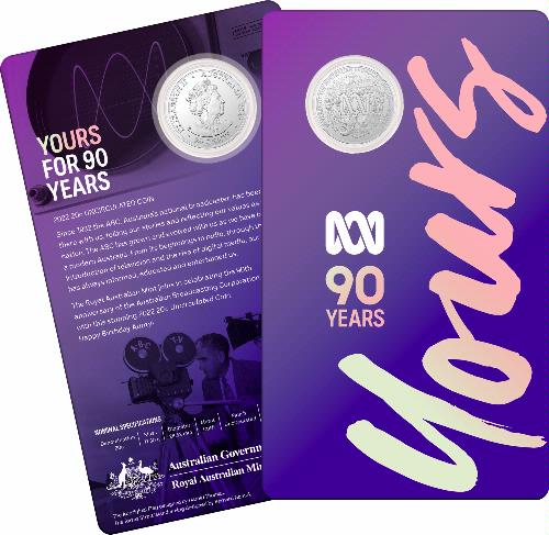 2022 20c CuNi Uncirculated Coin – 90th Anniversary of ABC