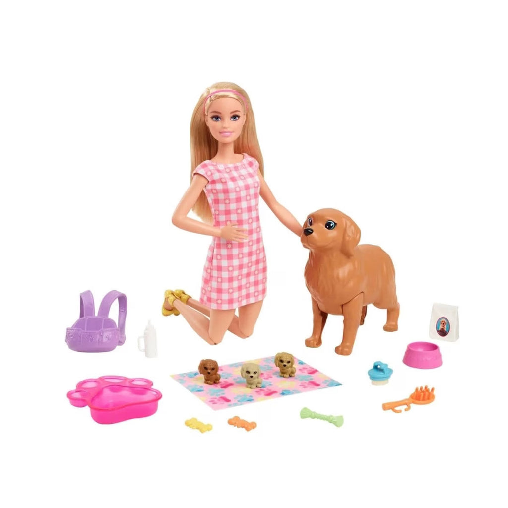 Barbie Newborn Pups Playset
