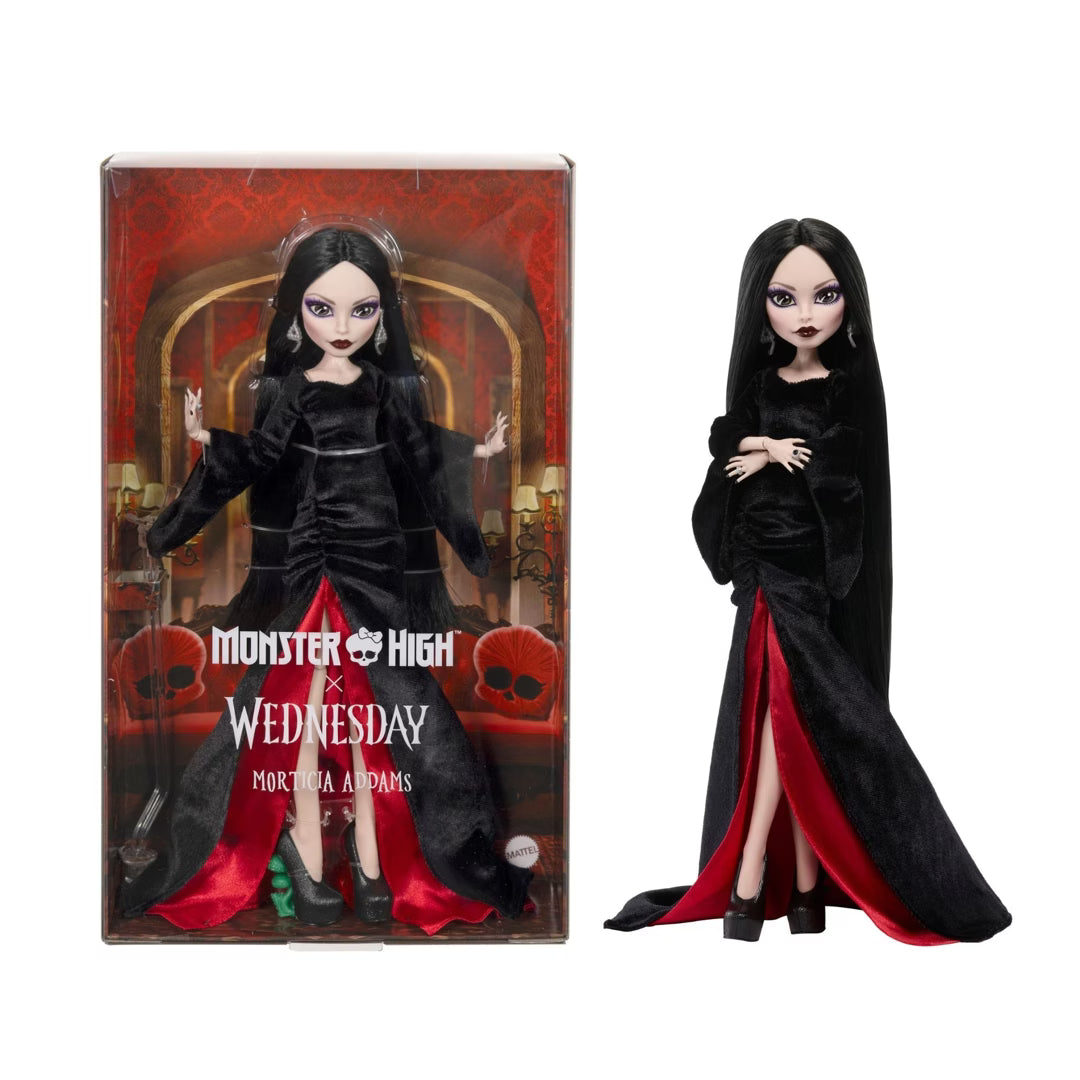 Monster High x Wednesday Morticia Addams Doll
