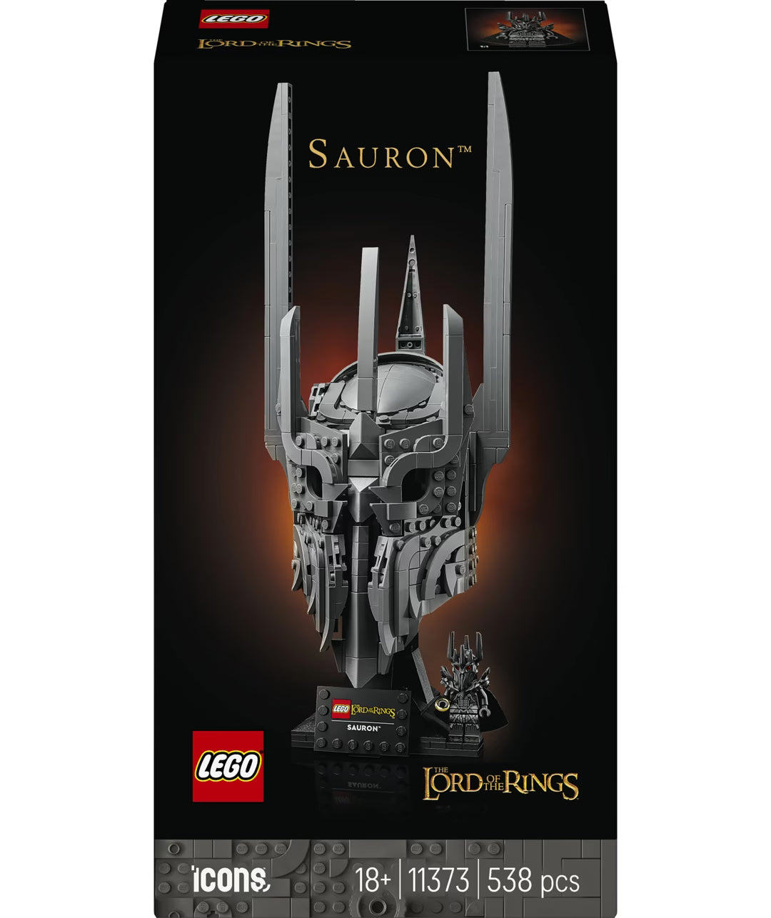 LEGO Icons The Lord of the Rings: Sauron's Helmet 11373