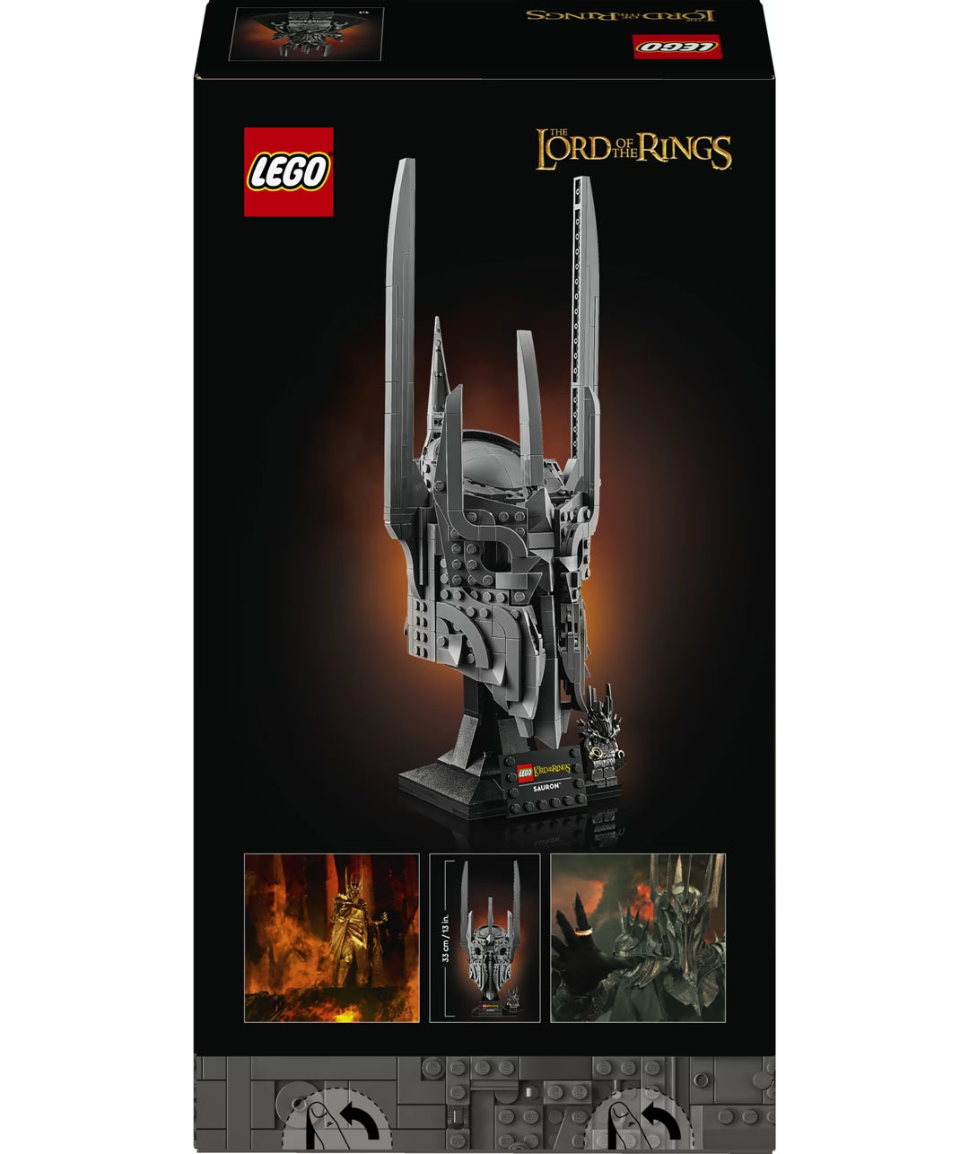 LEGO Icons The Lord of the Rings: Sauron's Helmet 11373