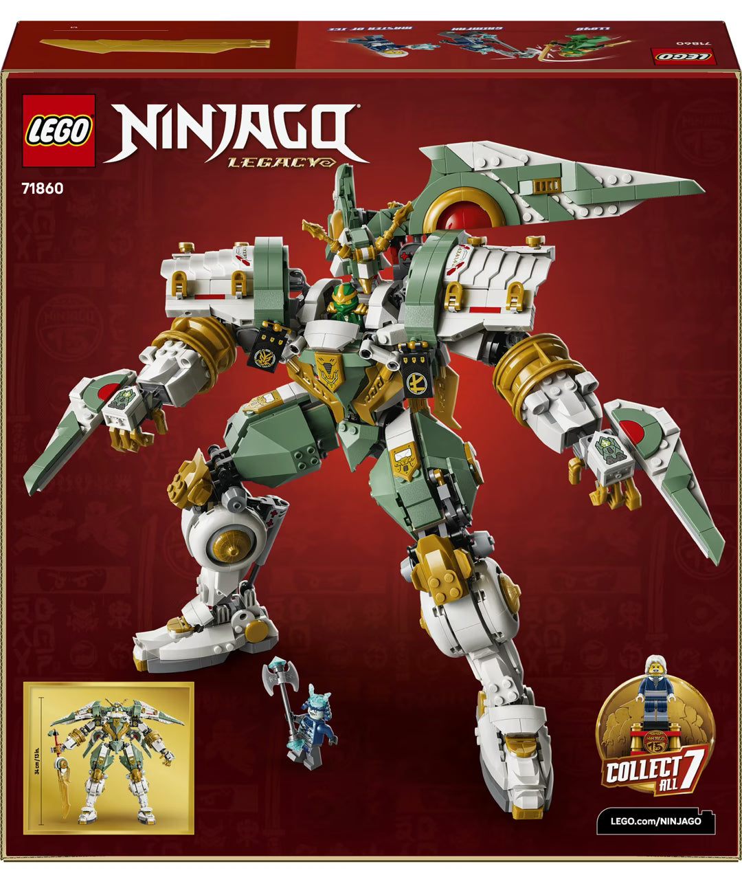 LEGO NINJAGO Lloyd's Titan Mech 15th Anniversary 71860