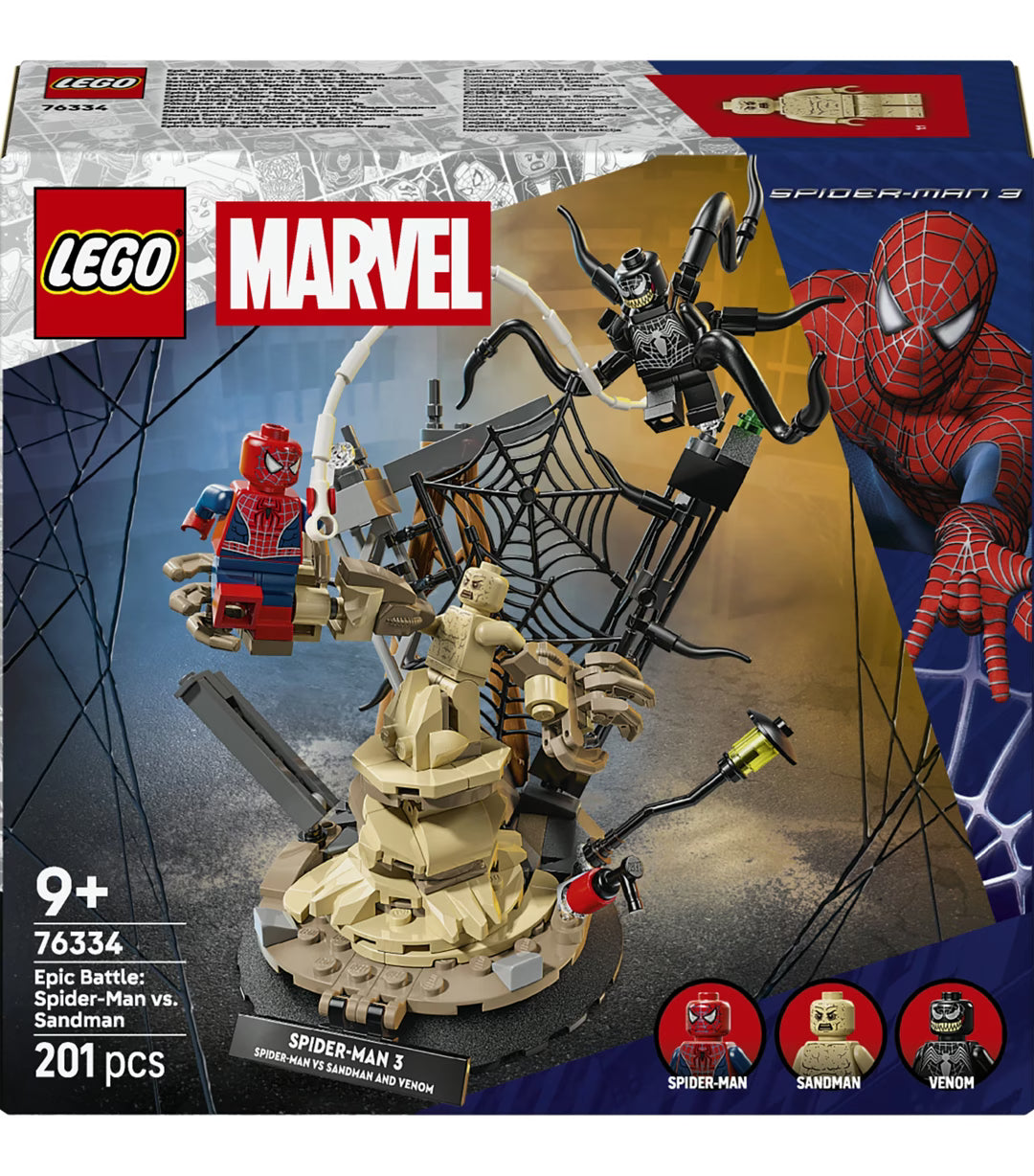 LEGO Super Heroes Epic Battle: Spider-Man vs. Sandman 76334