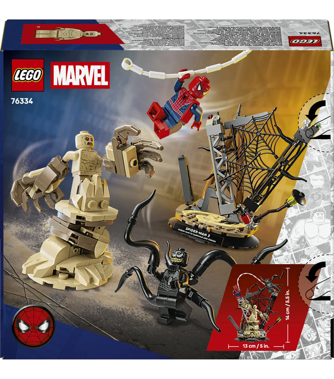LEGO Super Heroes Epic Battle: Spider-Man vs. Sandman 76334