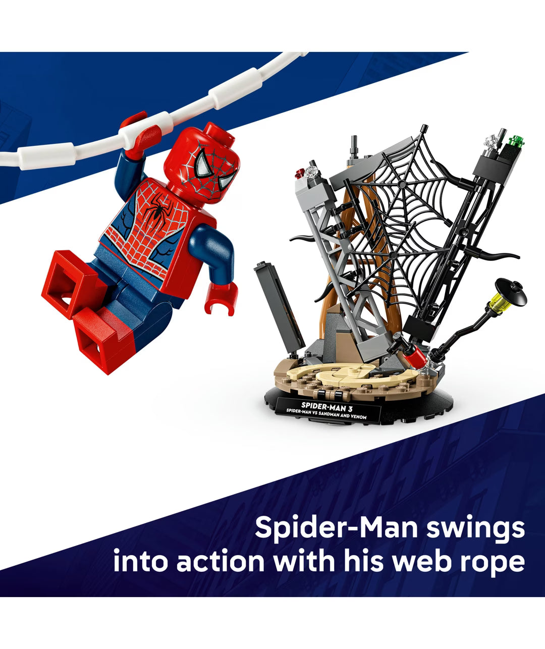 LEGO Super Heroes Epic Battle: Spider-Man vs. Sandman 76334