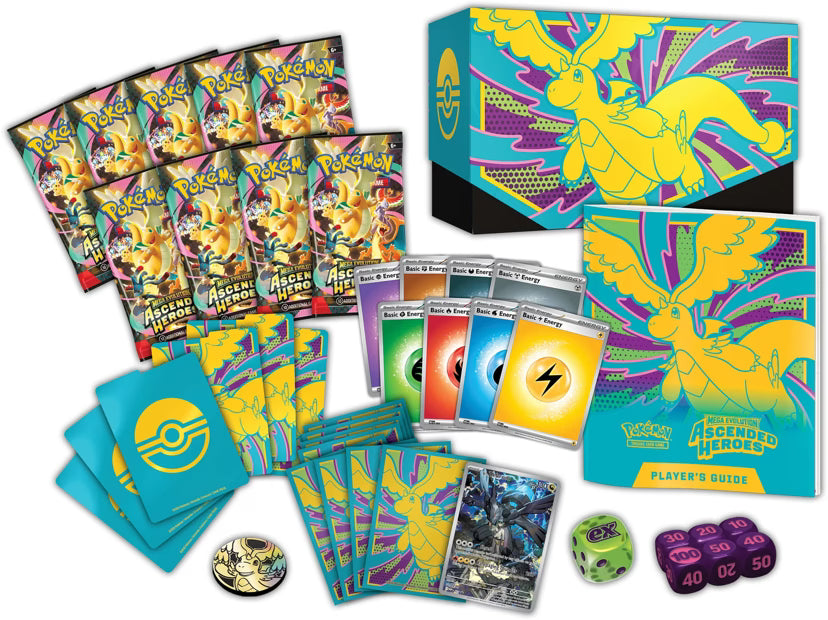 Pokemon Trading Card Game: Mega Evolution Ascended Heroes Elite Trainer Box