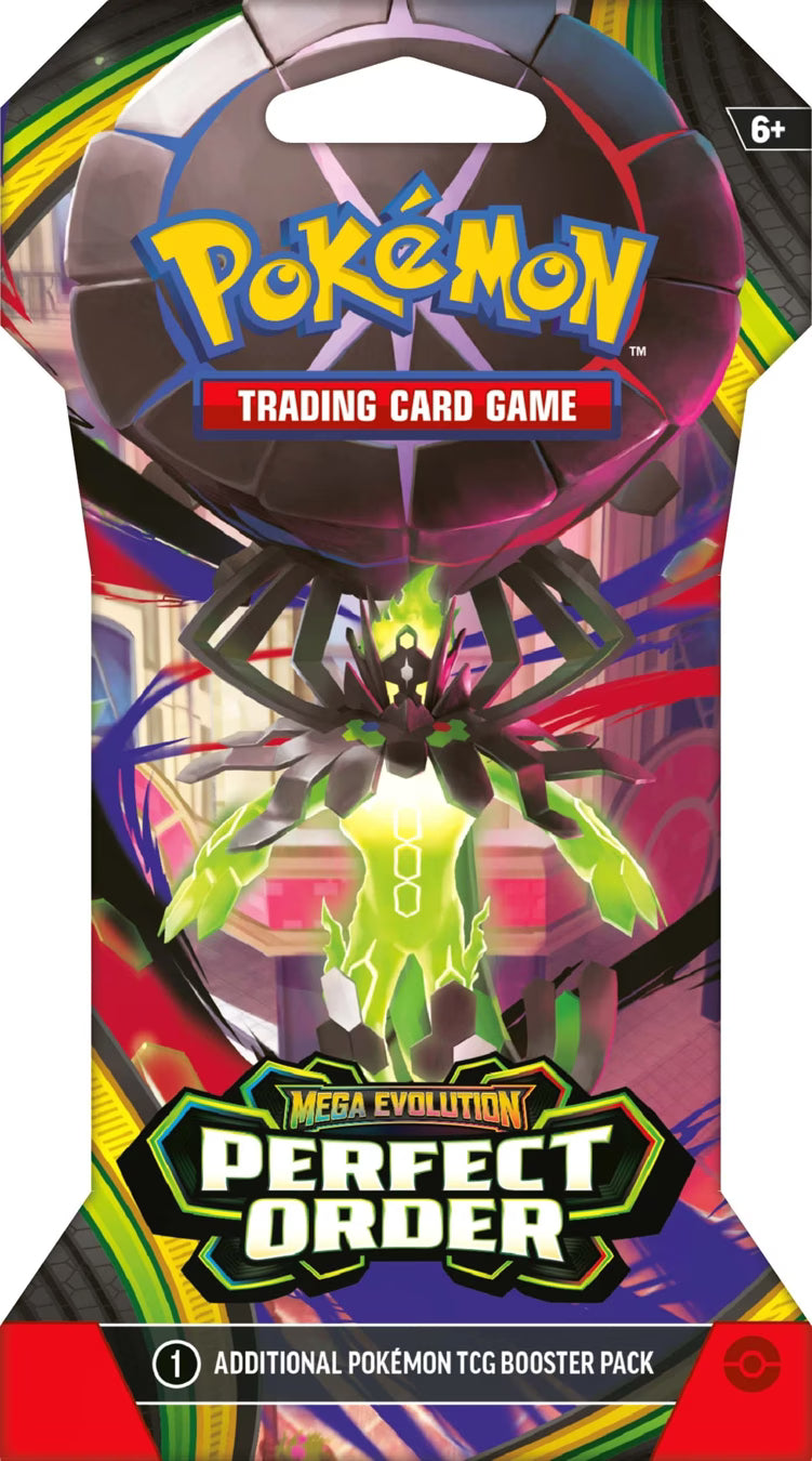 Pokemon Trading Card Game: Mega Evolution - Perfect Order Sleeved Booster - Assorted