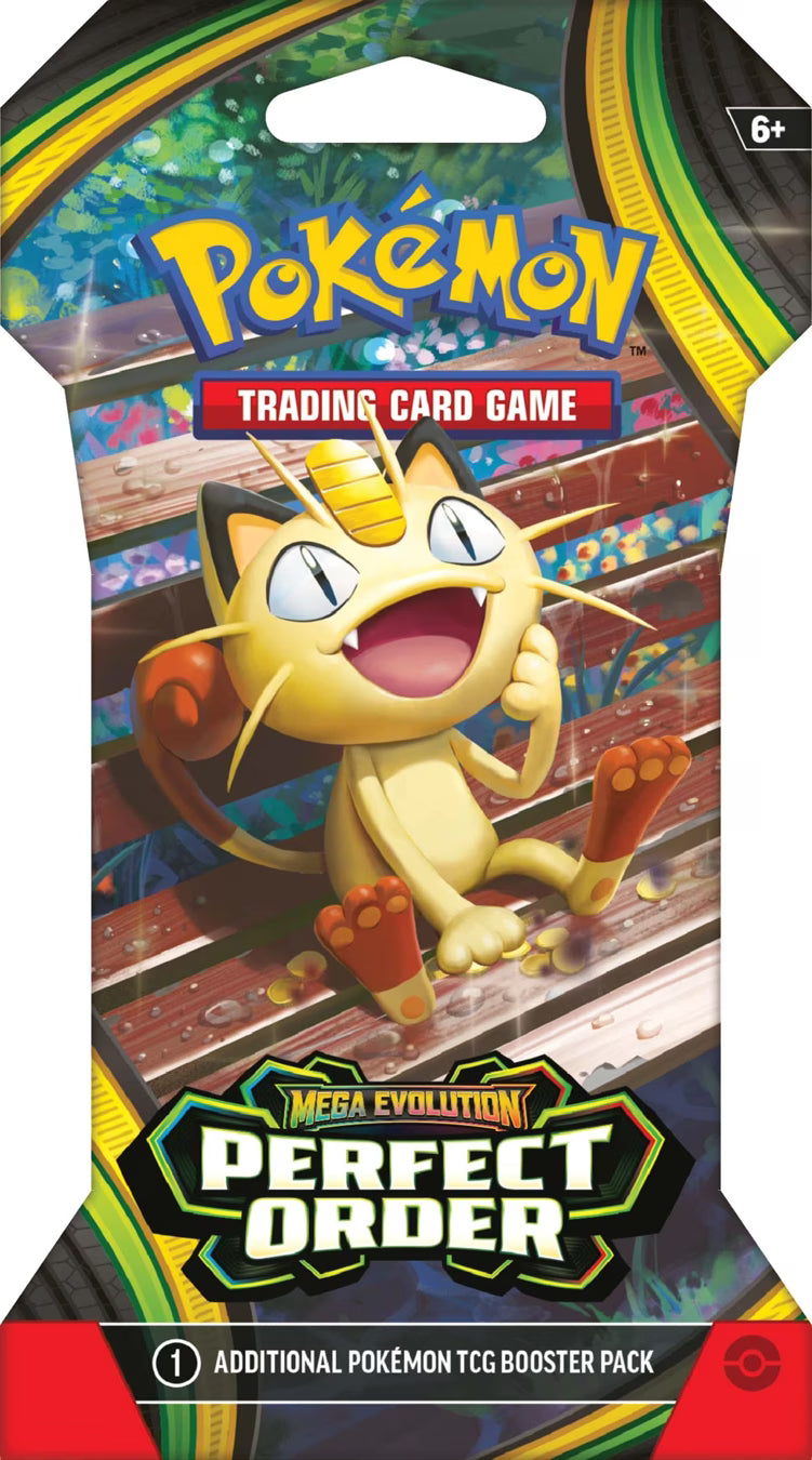 Pokemon Trading Card Game: Mega Evolution - Perfect Order Sleeved Booster - Assorted
