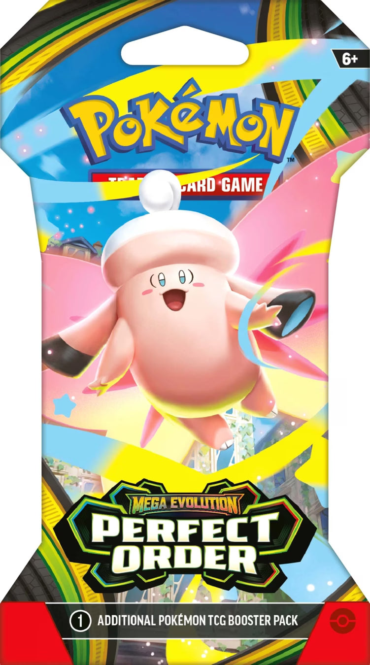 Pokemon Trading Card Game: Mega Evolution - Perfect Order Sleeved Booster - Assorted