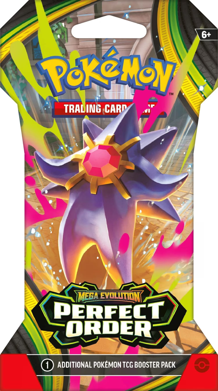 Pokemon Trading Card Game: Mega Evolution - Perfect Order Sleeved Booster - Assorted