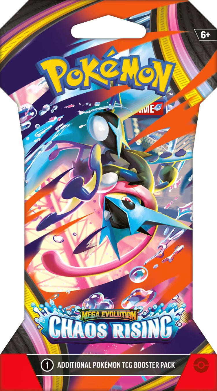 Pokemon Trading Card Game: Mega Evolution - Chaos Rising Sleeved Booster - Assorted
