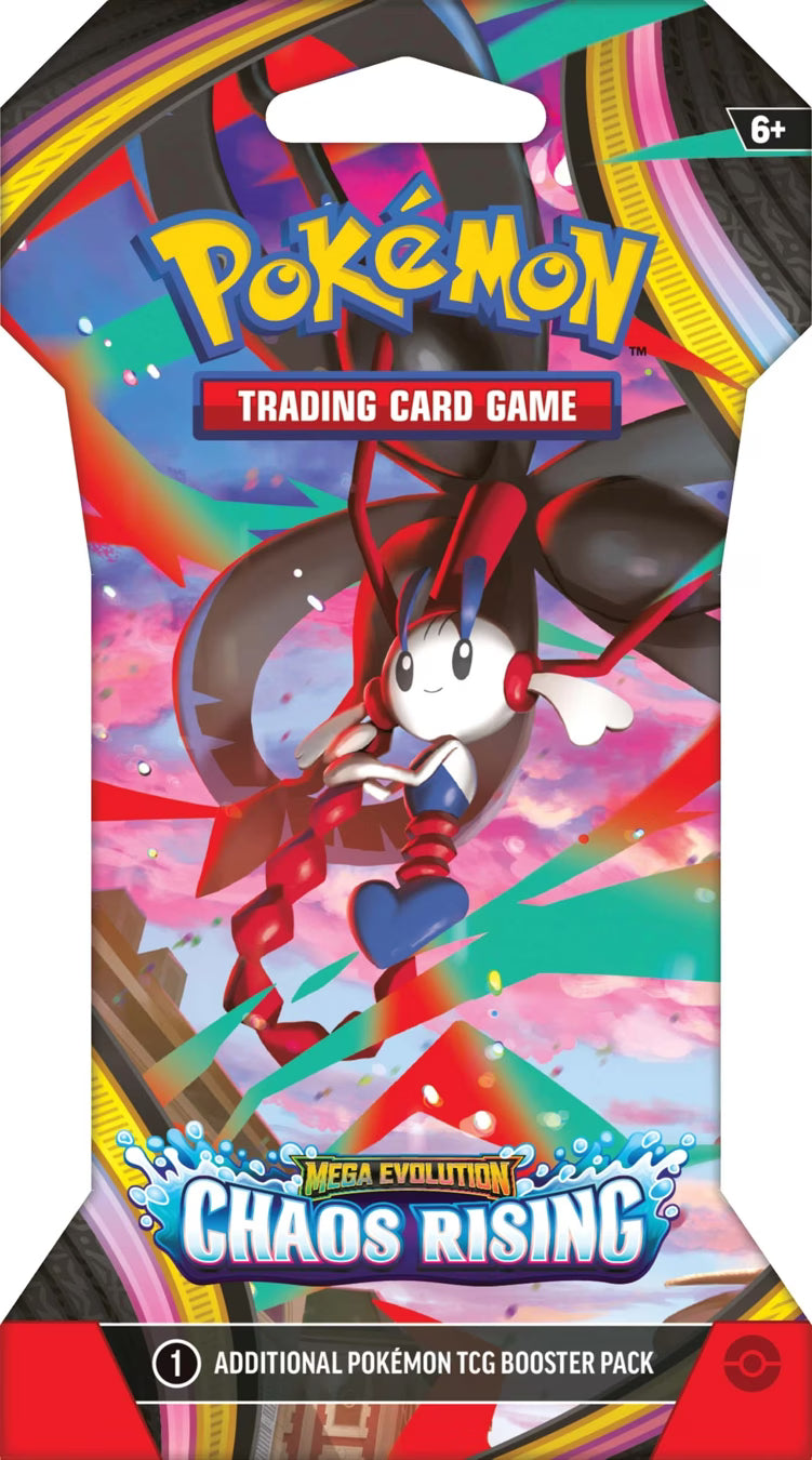 Pokemon Trading Card Game: Mega Evolution - Chaos Rising Sleeved Booster - Assorted