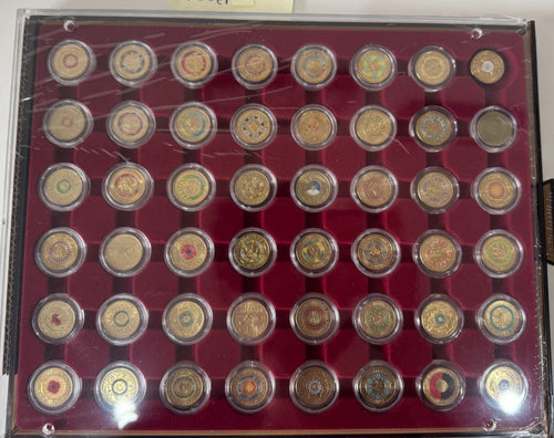2012 - 2025 $2 Coin collect in folder - Unc red Poppy Plus More